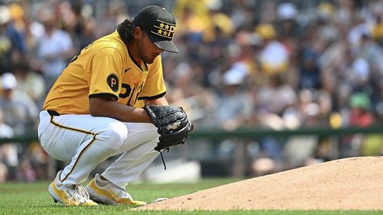 Pirates considering options to manage workload for Jones, Skenes taken at PNC Park (Pirates)